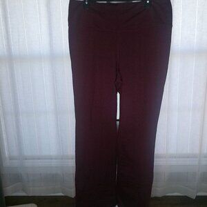 OLD NAVY ACTIVE Cosecore Flair Go Dry Cranberry Fleck Pants XL